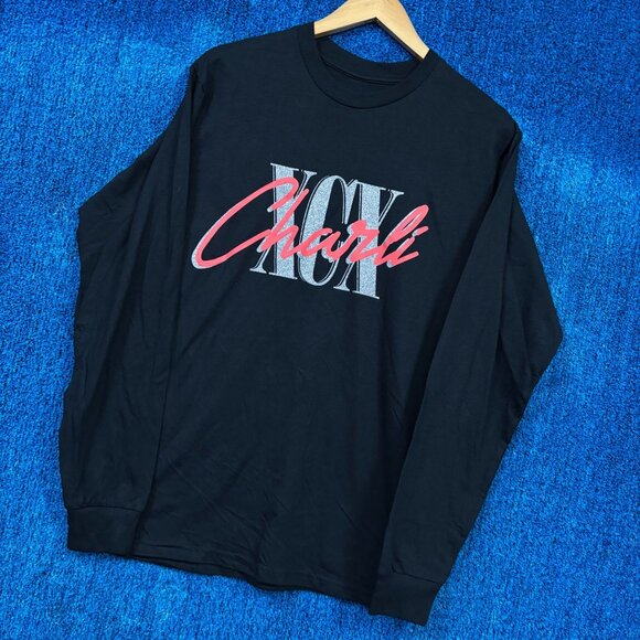 CharliXCX Glitter Spell Out Crash Summer Tour Long Sleeve M - Picture 3 of 4